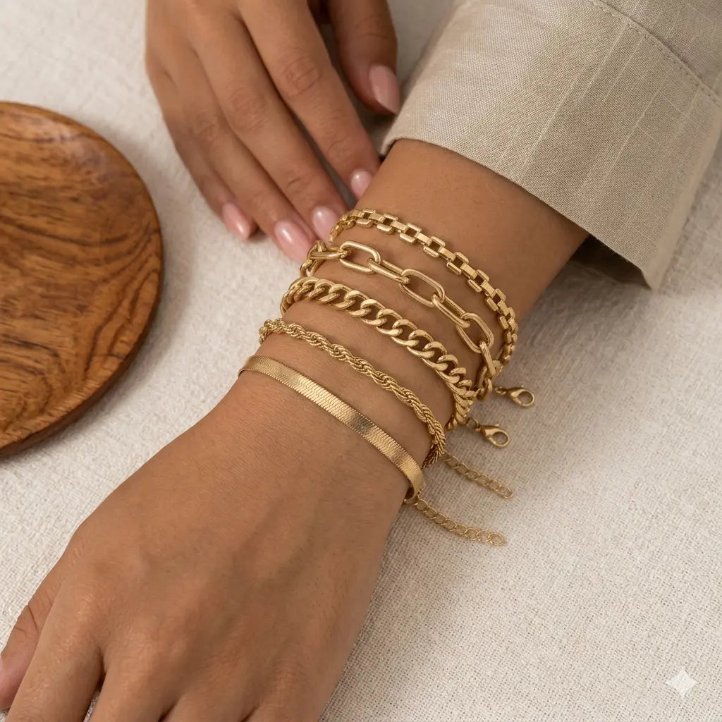 Urban Elements Armbåndsett - Aurora Jewellery NorgeUrban Elements Armbåndsett Aurora Jewellery Norge7