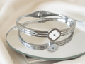 Aurora Clover Bangle - Aurora Jewellery NorgeAurora Clover Bangle Aurora Jewellery Norge7