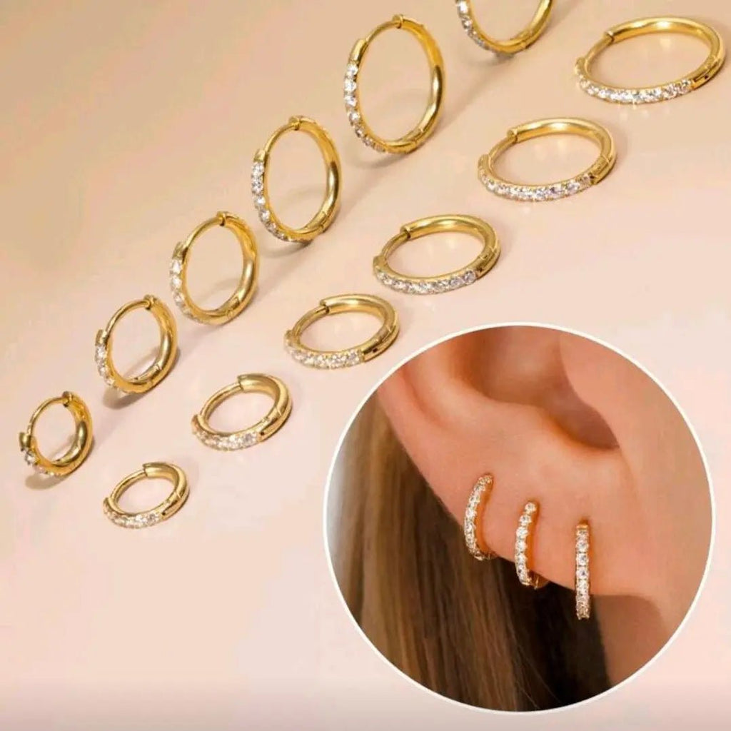 Stellar Sparkle - Aurora Jewellery NorgeØrepynt, sett 6 par Aurora Jewellery Norge7