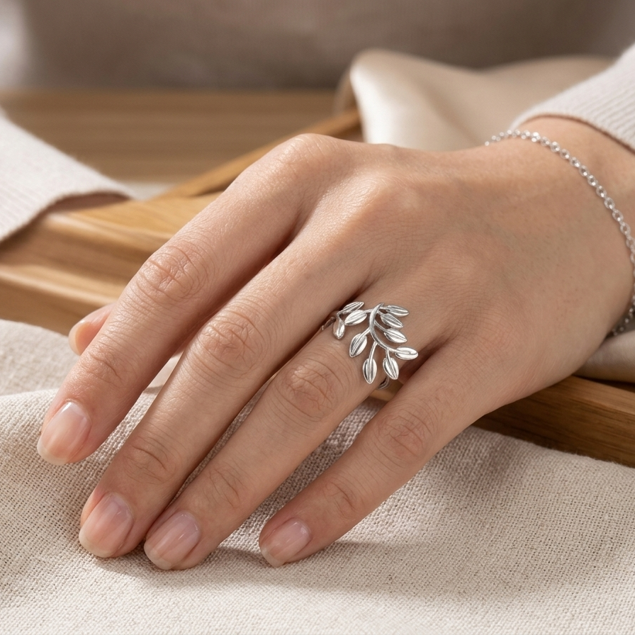 Aurora bladring Aurora Jewellery Norge