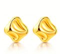 Aurora ørepynt- Organiskdesign rustfritt stål belagt med 18K - Aurora Jewellery Norge/ Studio MoeAurora ørepynt- Organiskdesign rustfritt stål belagt med 18K7