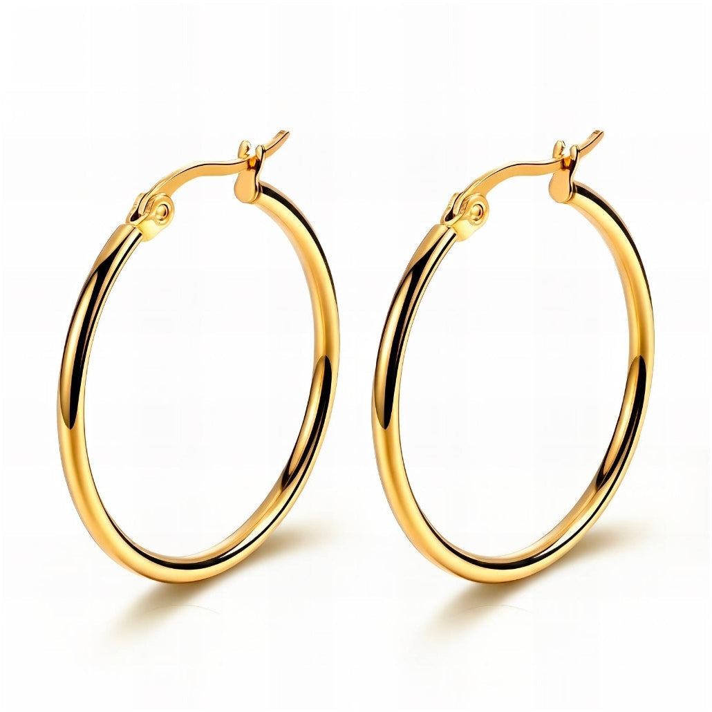 Aurora Classic Hoops Aurora Jewellery Norge