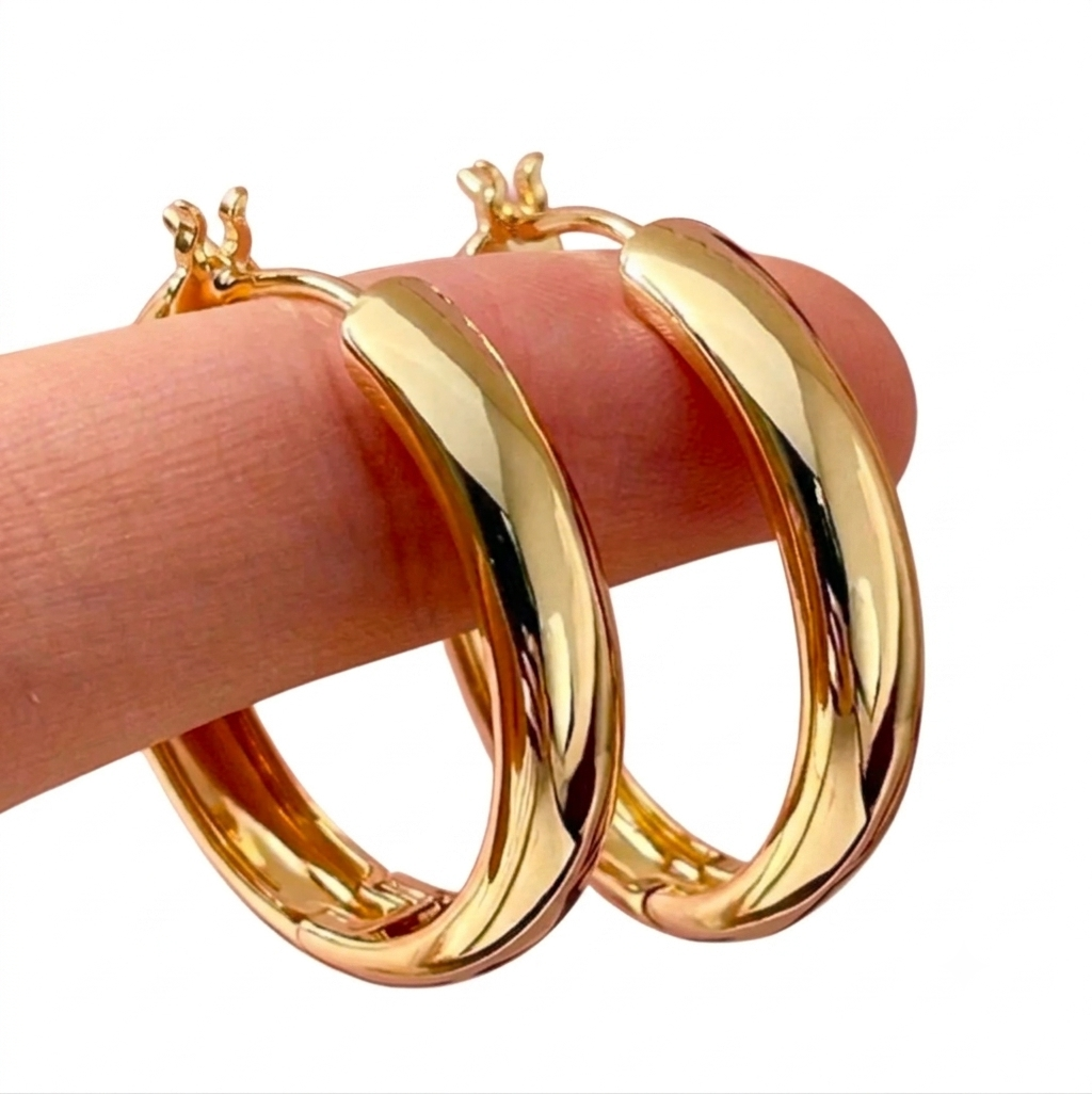 Lustre Hoops