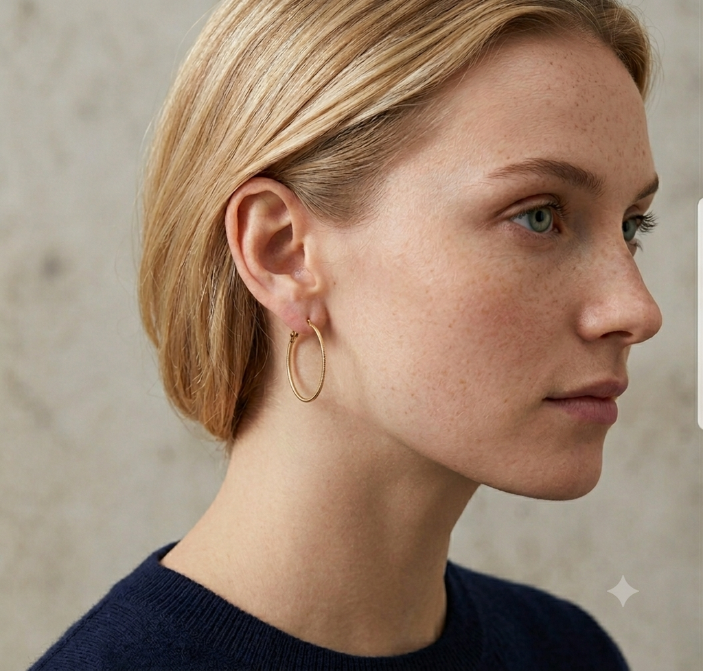 Aurora Classic Hoops Aurora Jewellery Norge