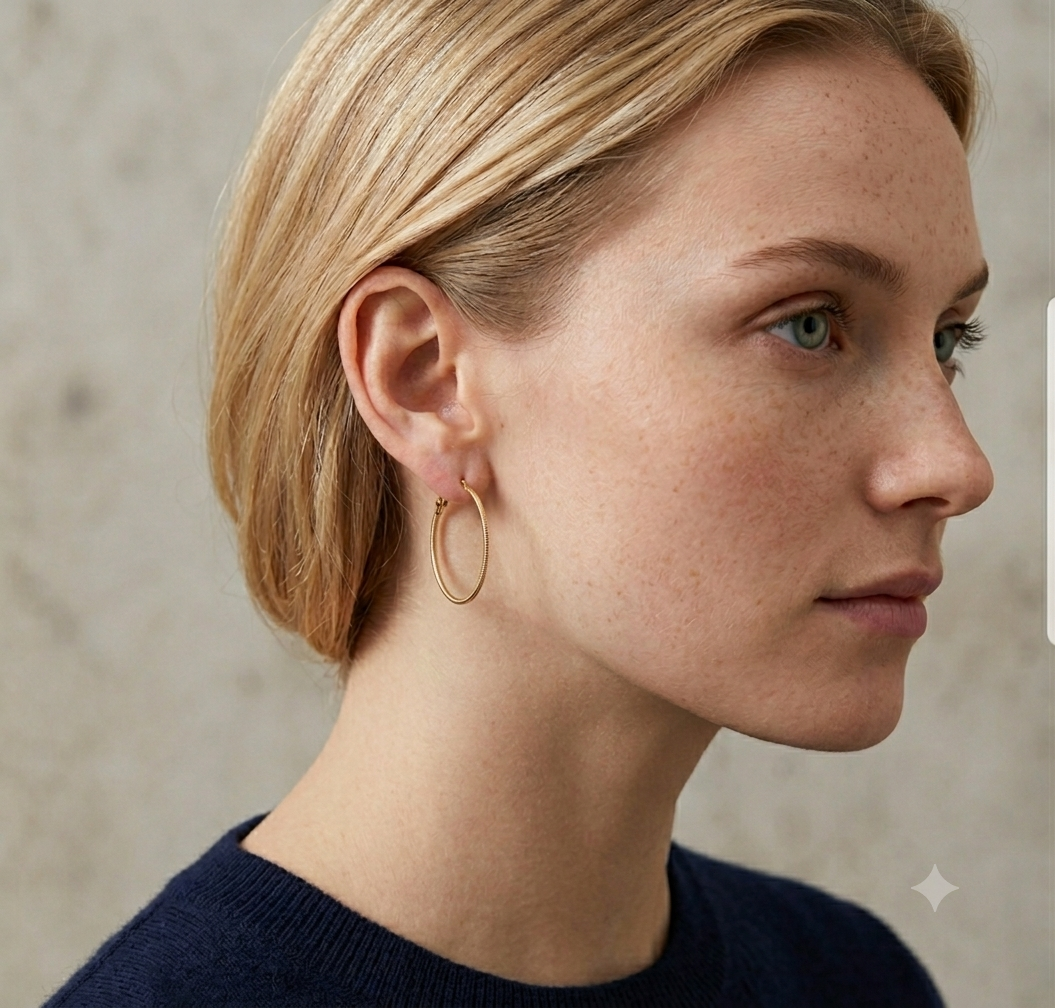 Aurora Classic Hoops Aurora Jewellery Norge