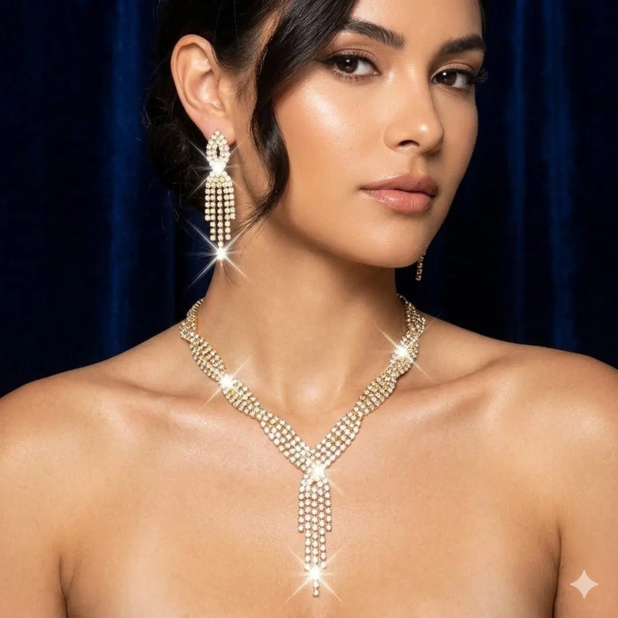 Aurora Cascade Silver Sett - Aurora Jewellery NorgeAurora Cascade Silver Sett Aurora Jewellery Norge7