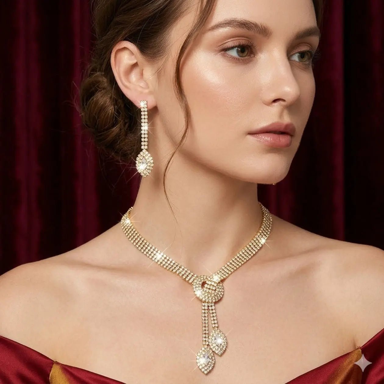 Aurora Majestic Knot Sett - Aurora Jewellery NorgeAurora Majestic Knot Sett Aurora Jewellery Norge7